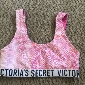 PINK VICTORIA SECRET Sports Bra size SMALL